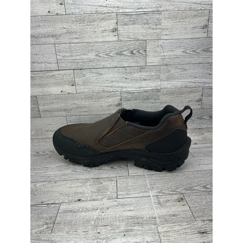 Merrell Coldpack Ice+ Moc Waterproof Mens Brown Leather Winter Shoes J037209 9‎